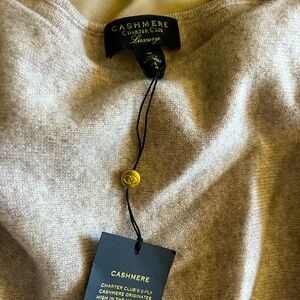 Cashmere Sweater Size M Charter Club Luxury